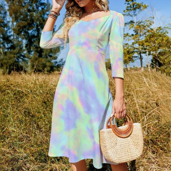 Pastel Sun, Beach Dress All Sizes - Picture 3 of 5